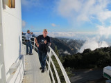 Standing outside the 3 meter Dome 