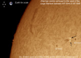 20121305 05:57hrs UT Ha 63, 2100mm EFL 2.5x Powermate