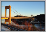 Lokkaren bridge ; Cold Desember day