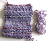 Handspun swatch