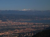 View over Mlaga from the Sierra de Mijas