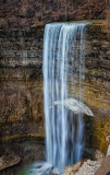 Large Waterfall on the Niagara Escarpment, somewhere near Hamilton, Ontario.