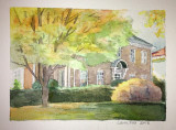 Watercolor House Portraits