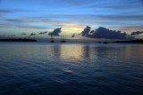 Evening falls over Vila Bay, Port Vila-Vanuatu