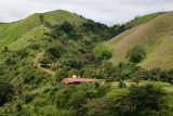 Changing demographics - house with a small Hindu temple just north of the Tavuni Hill Fort