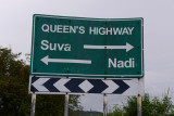 Queens Highway from Nadi to Suva, the capital of Fiji