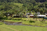 The first village is 20 windy scenic km inland from Queens Highway