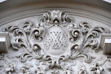 Monogram of William and Mary, Queens Staircase entrance, Kensington Palace