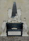 Tomb containing the heart of Sbastien Vauban, designer of Louis XIVs military fortifications