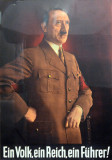 Ein Volk, ein Reich, ein Fhrer! Adolph Hilter portrait