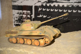 Model of a Panther, 1943, Germanys answer to the Soviet T34 tank