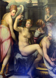 Bathsheba in the Bath, Giovanni Battista Naldini (1537-1591)