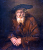 Portrait of an old Jew, Rembrandt, 1654