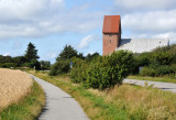 Bikepath along the Munkmarch-Chaussee, Sylt