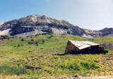 Abandoned barn, Imogene Pass