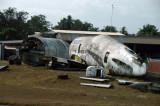 Scrapping of a derelict Electra Airways DC-10 (SX-CVP)