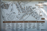 Map of Fort Edmonton Park