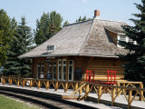 Laggan Railway Station, 1891