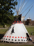 Tipi at the Aboriginal Encampment