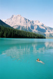 Swimming in Emerald Lake