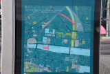 Map of the Dublin Docklands