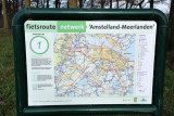 Map of the Fietsroute Netwerk Amstelland-Meerlanden