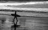 Surfer at Palm Beach