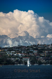Clouds approaching Sydney Harbour 