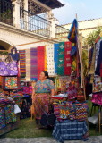 Guatemalan  textile merchant