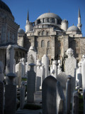 Istanbul mosque and cemetary