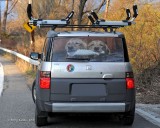 Honda Element rear window