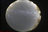 All Sky Camera Bright Meteor