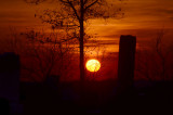 Cemetery Sunset