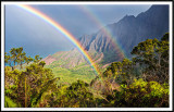 Kalalau Valley Rainbow
