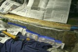 A little more spline to be removed