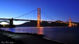 calmness over Golden Gate Bridge, SF, Californai