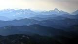 Sloan Peak, Monte Cristo, Wilmon Peaks, Three Fingers, Washington