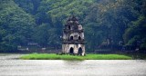 Turtle Tower, Hoan Kiem Lake, Hanoi, Vietnam