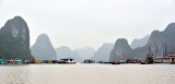 Dau Go Island, Hang So Island, Cap Ngan Island, Cua Van floating Village, Ha Long Bay, Vietnam  