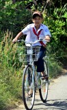 riding home, Binh Dai, Mekong Delta, Vietnam  