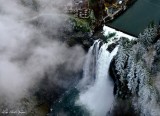 Salish Lodge, Snoqualmie Falls, Frozen Fog, Washington  