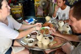 shrimps and coconuts, Binh Dai, Ben Tre, Vietnam 