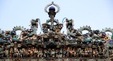 The Pagoda of the Lady, Thien Hau, Cho Lon, Saigon, Vietnam 