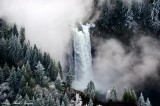 Snoqualmie Falls, Freezing Fog, Washington  