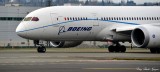 Boeing 787 Dreamliner, BOE005, Battery Flight Test, Boeing Field, Seattle  