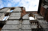 Former 14th centruy cathedral, Piazza Jacopo della Quercia, Siena, Italy 
