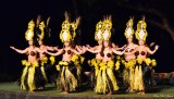 hula dancers, Old Lahaina Luau, Maui,  Hawaii  