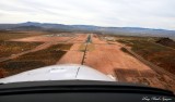 Landing at St George Airport, Utah  