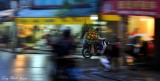 morning flower delivery, Hanoi, Vietnam 