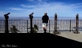 telescopes and visitor, Summit Station, Aerial Tramway, Palm Springs, CA 